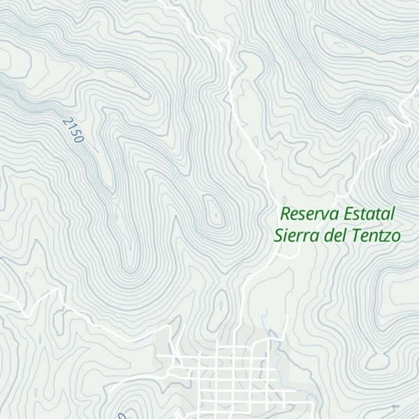 Map of Cerro Quitasol