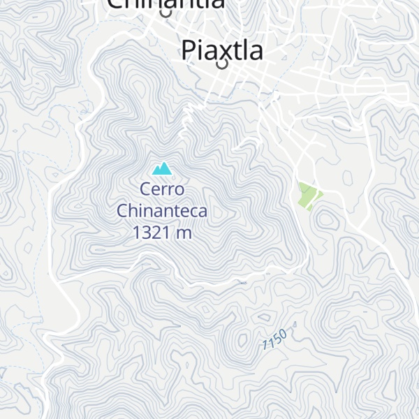 Map of Cerro Altamira