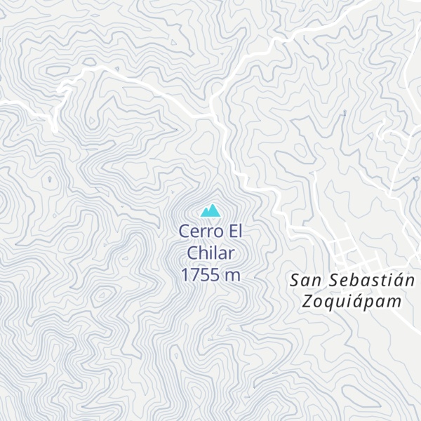 Map of Cerro El Chilar