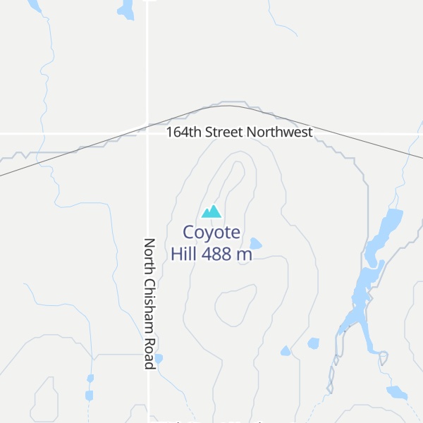 Map of Coyote Hill