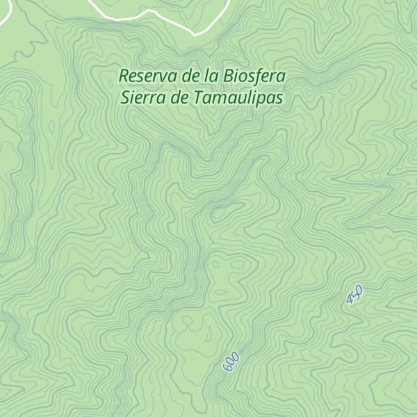 Map of Picacho Las Mulas
