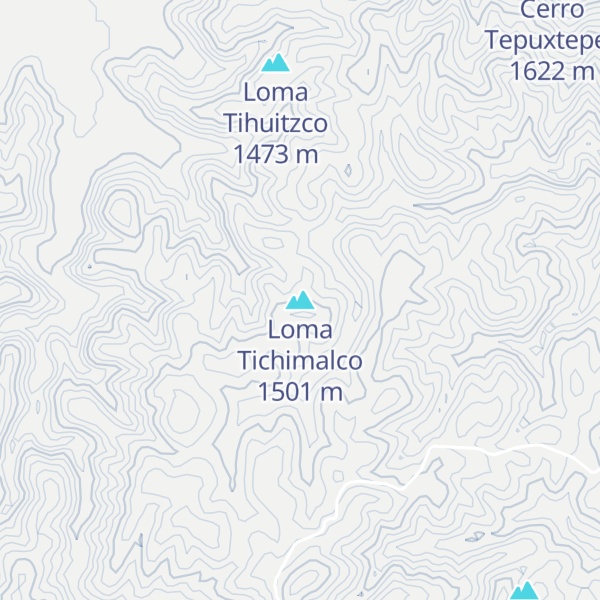Map of Loma Tichimalco