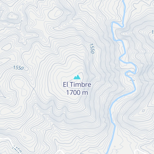 Map of El Timbre