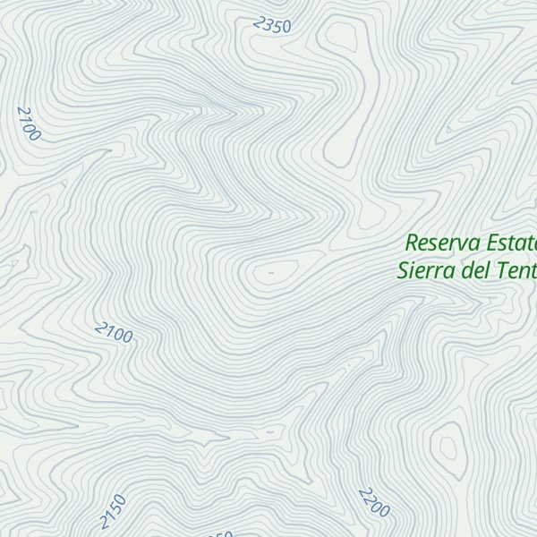 Map of Cerro Ixtlasicho