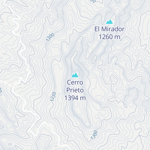 Map of Cerro Prieto