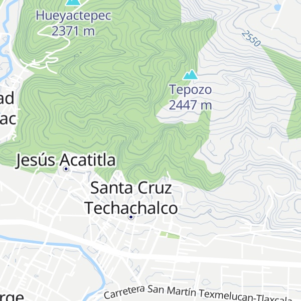 Map of Techachal