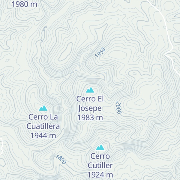 Map of Cerro El Josepe