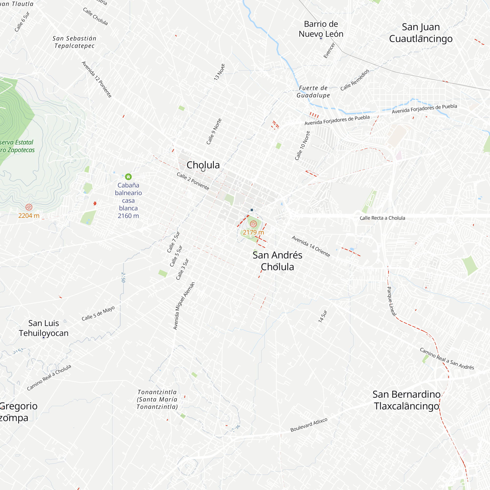 CABAÑA DE JORGE map
