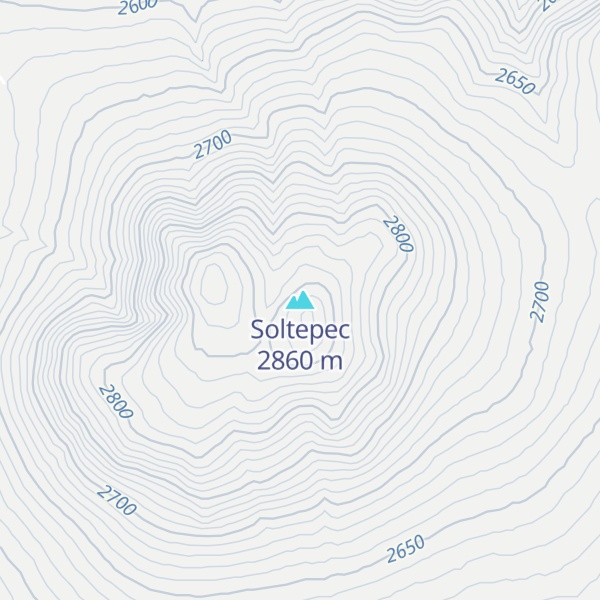 Map of Soltepec