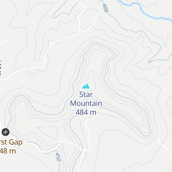 Map of Star Mountain