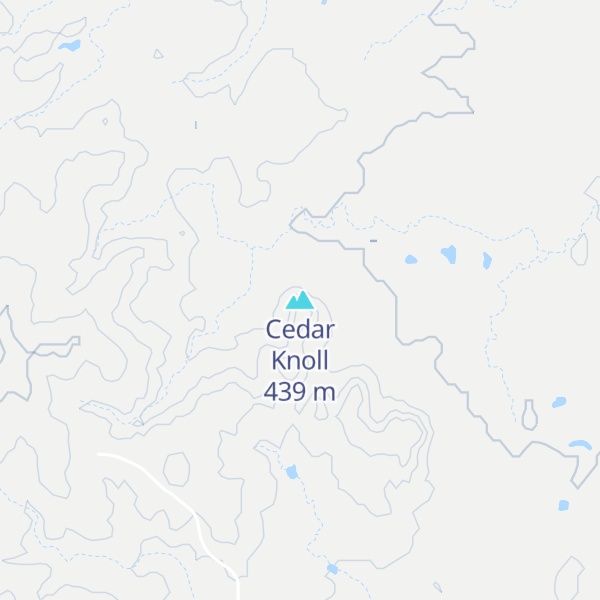 Map of Cedar Knoll