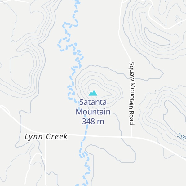 Map of Satanta Mountain