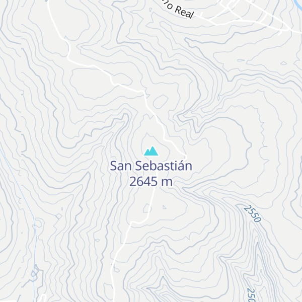 Map of San Sebastián