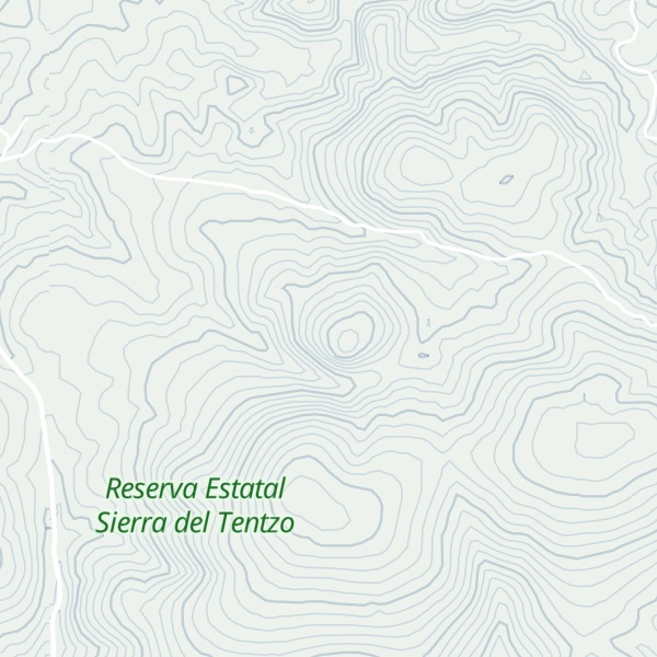 Map of Cerro Tinguiliche