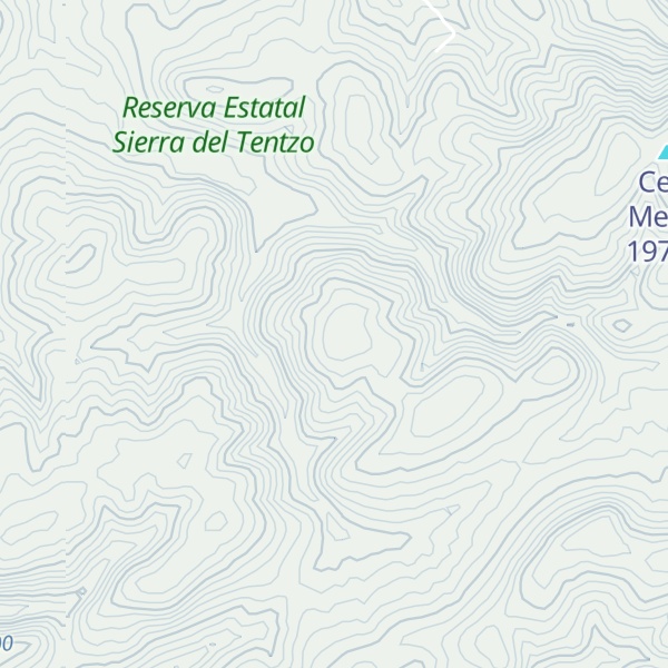 Map of Cerro El Pinto