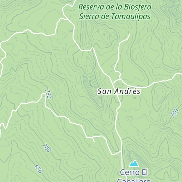 Map of Cerro El Fraile
