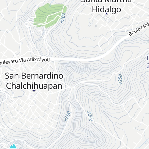 Map of Cerro La Alcantarilla