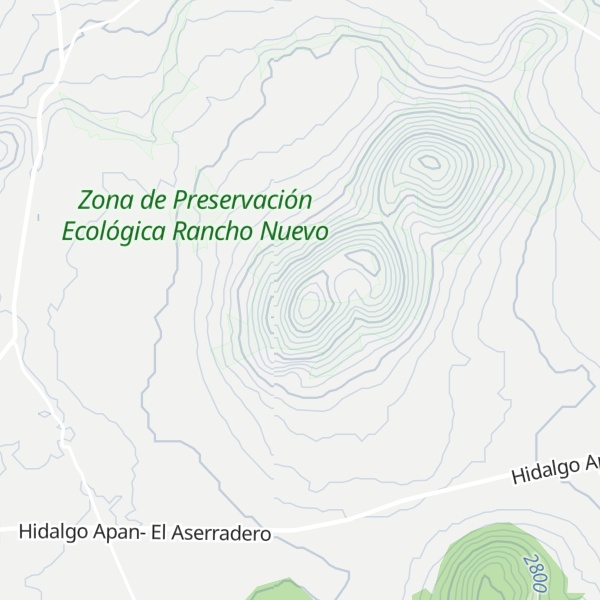 Map of Cerro San Antonio