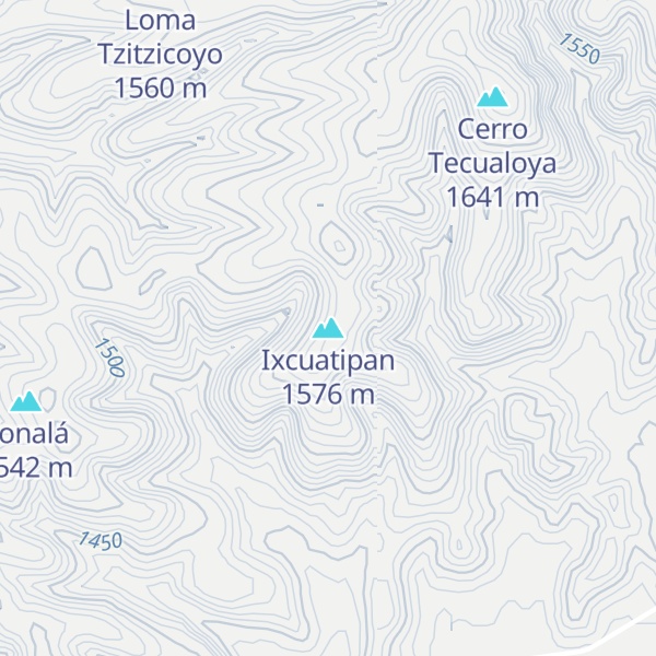 Map of Ixcuatipan