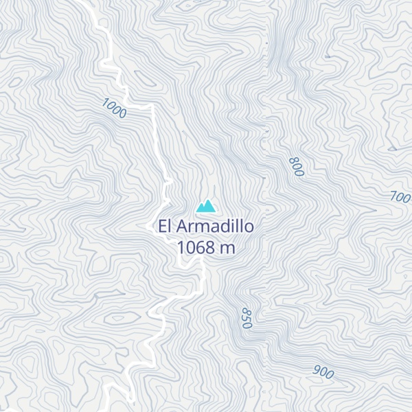 Map of El Armadillo