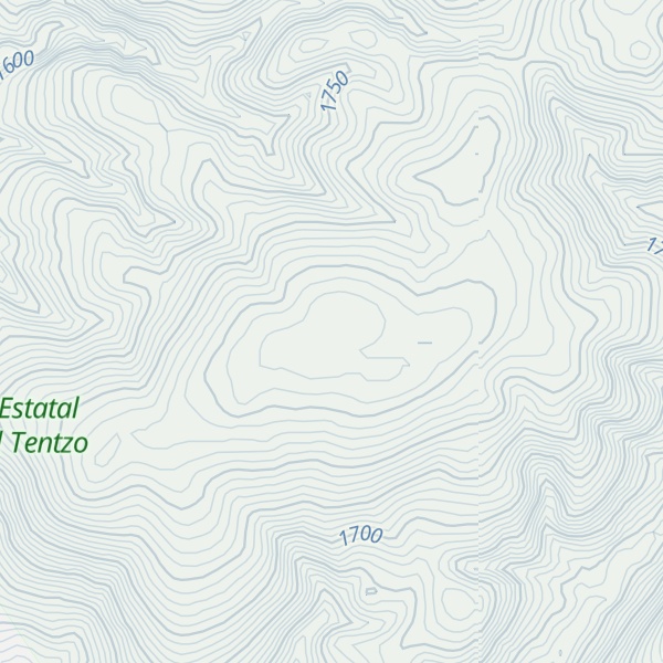 Map of El Huehue