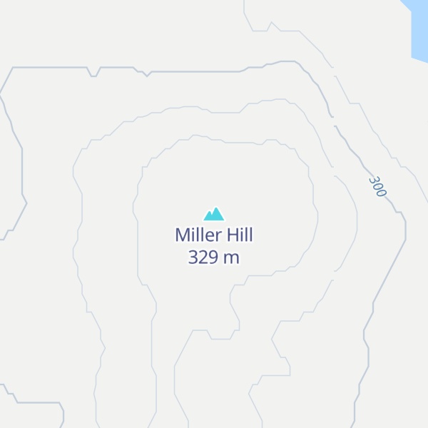 Map of Miller Hill