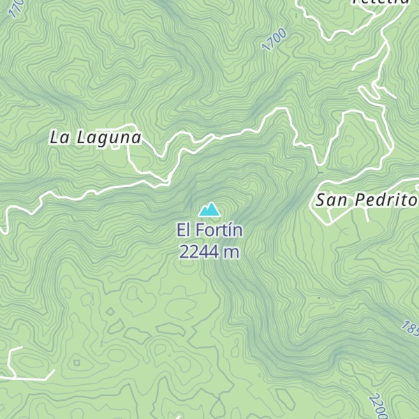 Map of El Fortín