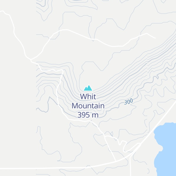 Map of Whit Mountain