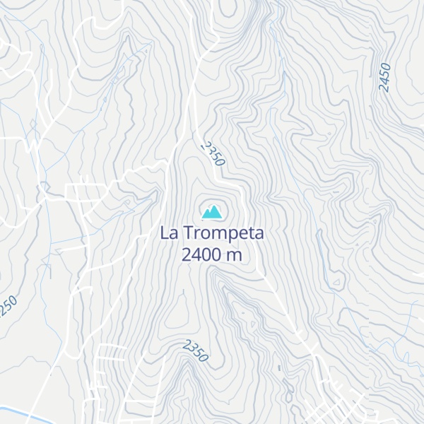 Map of La Trompeta