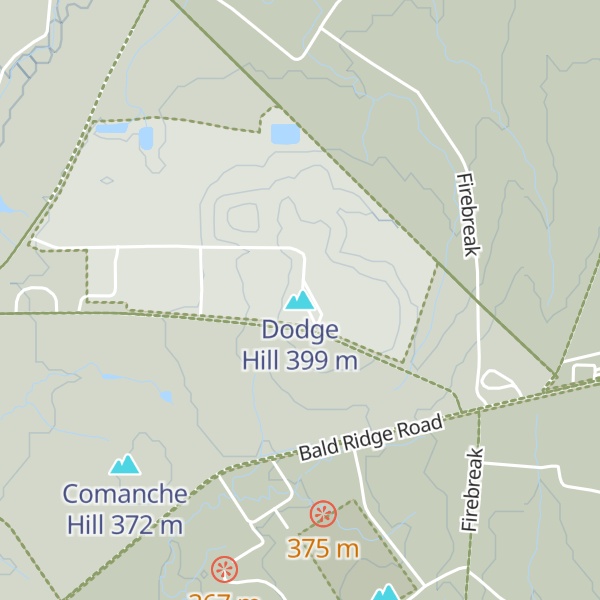 Map of Dodge Hill