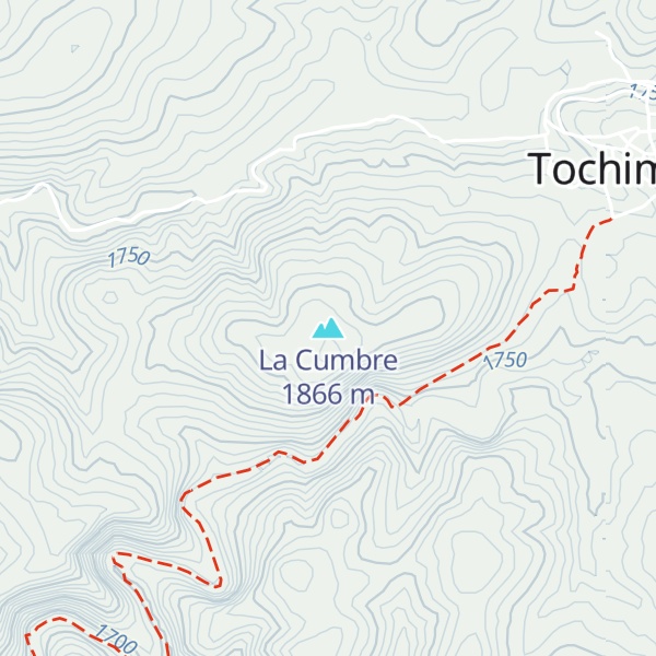 Map of La Cumbre