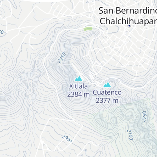 Map of Xitlala