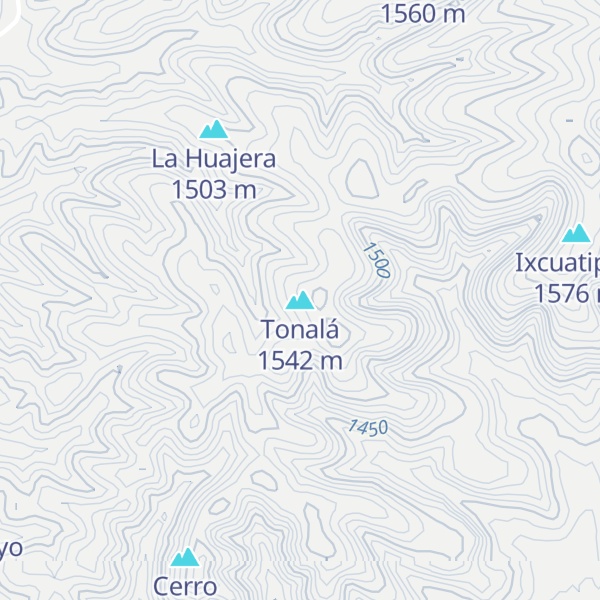 Map of Tonalá