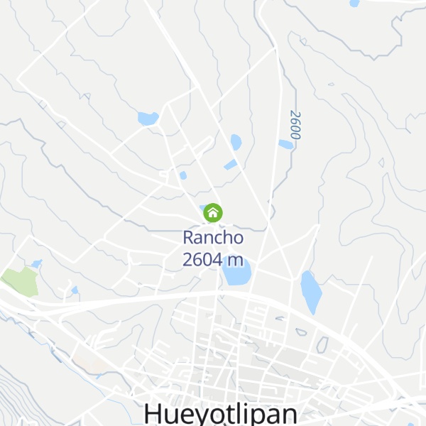 Map of Rancho