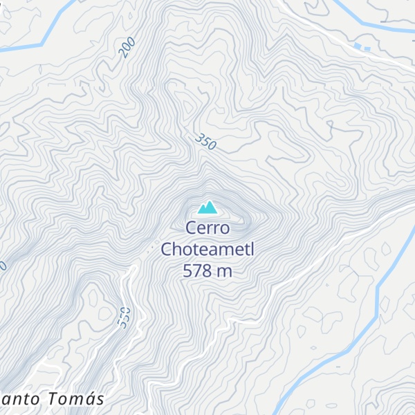 Map of Cerro Choteametl