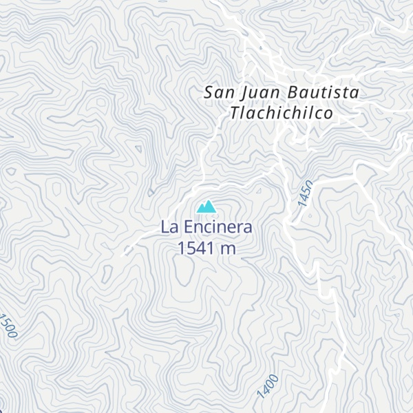 Map of La Encinera