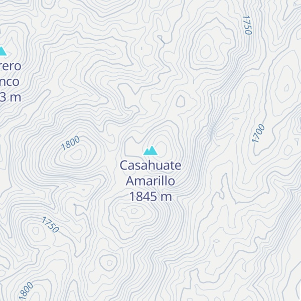 Map of Casahuate Amarillo