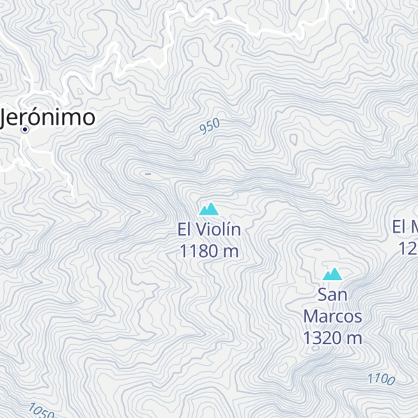 Map of El Violín