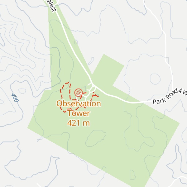 Map of Visitor Center