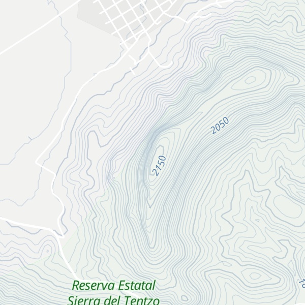 Map of Cerro Texistle