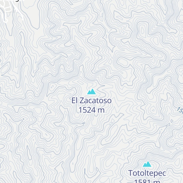 Map of El Zacatoso