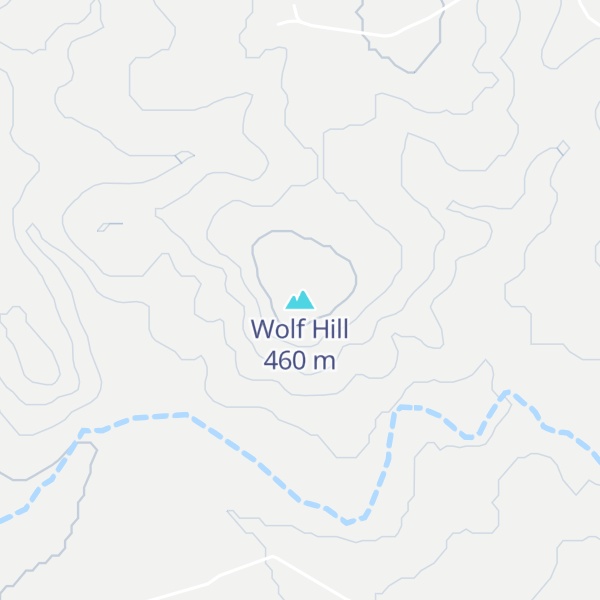 Map of Wolf Hill