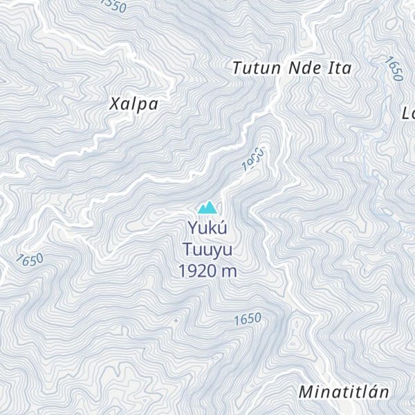 Map of Yukú Tuuyu