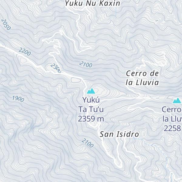 Map of Yukú Ta Tu’u