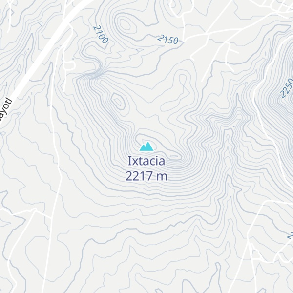 Map of Ixtacia