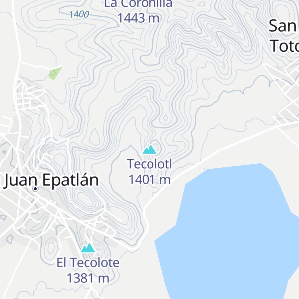 Map of Tecolotl