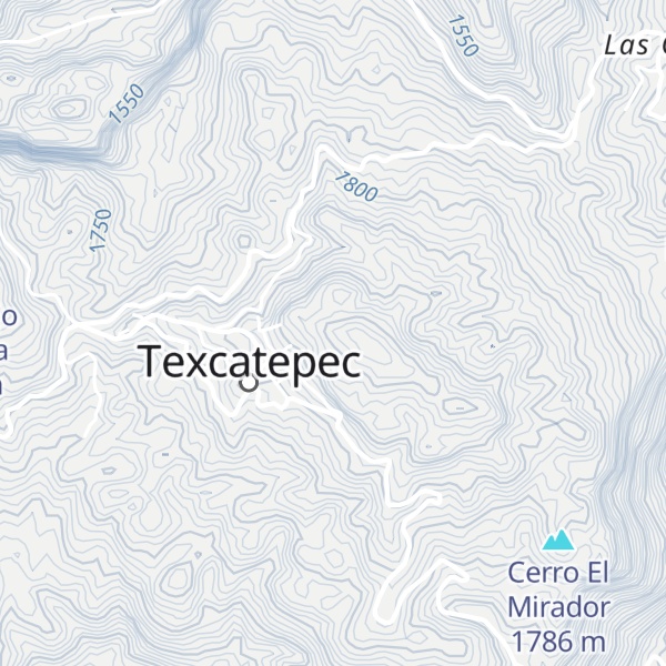 Map of Cerro El Fortín