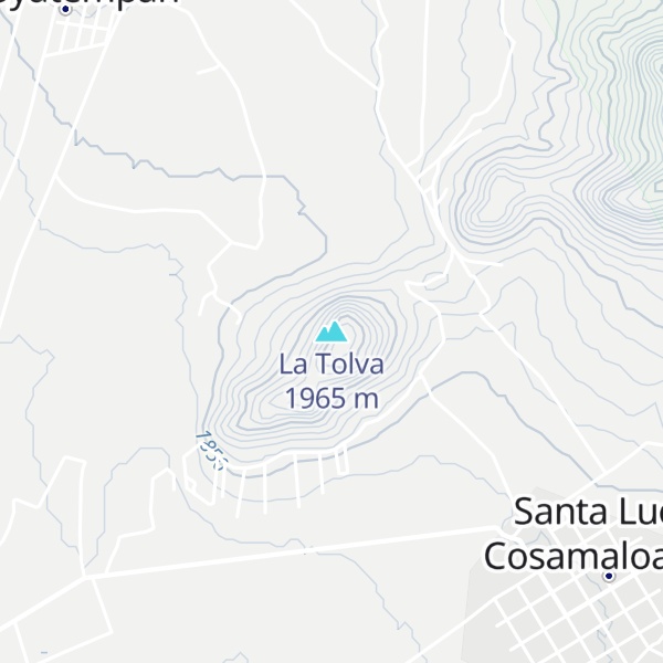 Map of La Tolva