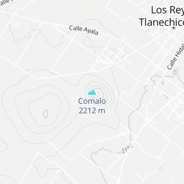 Map of Comalo