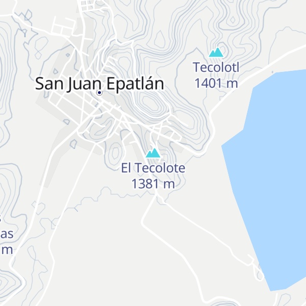 Map of El Tecolote